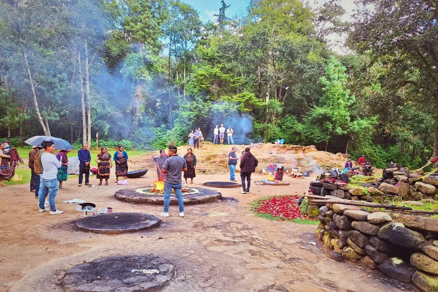 mayan ceremony tour iximche guatemala